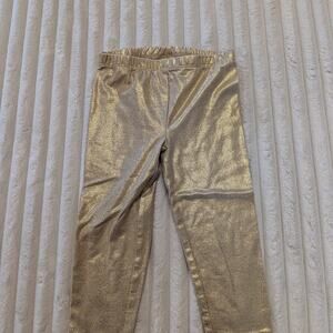 24m Healthtex Gold Leggings